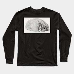 Cat painting Long Sleeve T-Shirt